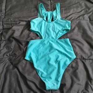 AmiClubWear Aqua Blue Swimsuit
